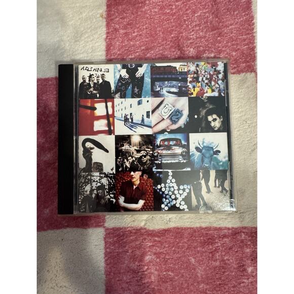 U2 Achtung Baby CD 1991 90s music rock vintage original - Picture 1 of 3